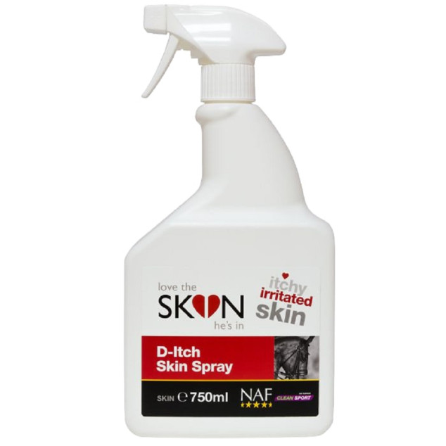 Спрей для захисту шкіри коня на подразнених ділянках D-Itch Skin Spray, NAF 5 Stars