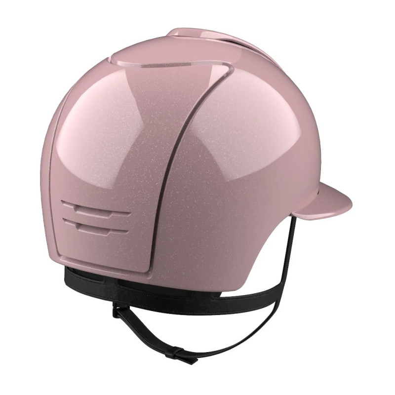 Шолом для верхової їзди з широким козирком Cromo 2.0 Diamond Pink, KEP Italia