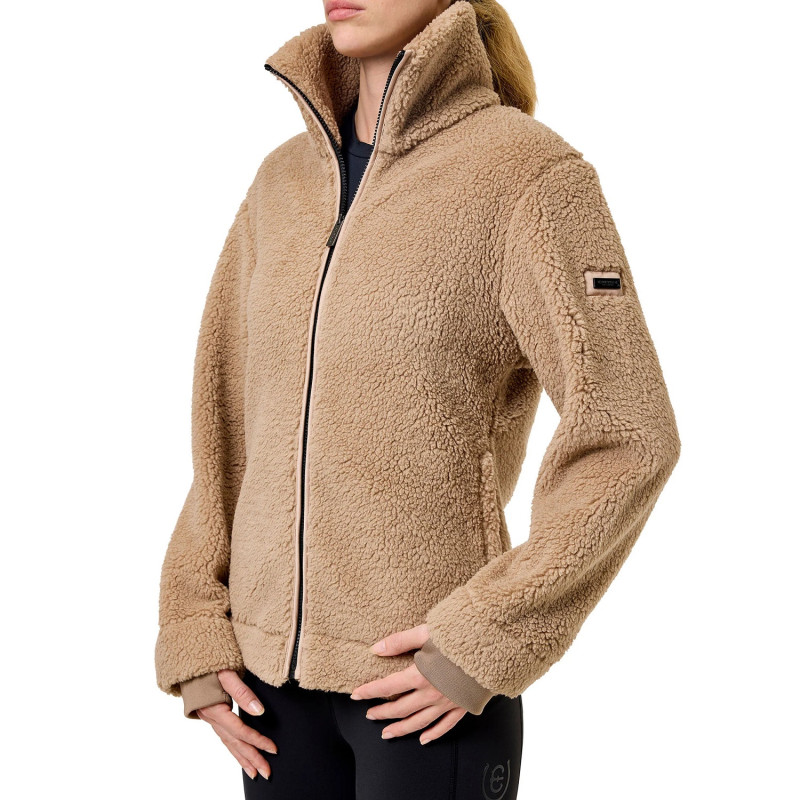 Кофта жіноча флісова Teddy Sand, Equestrian Stockholm