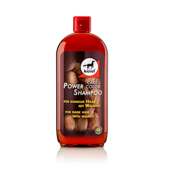 Шампунь для коня концентрований з волоським горіхом Power Shampoo Walnut, Leovet