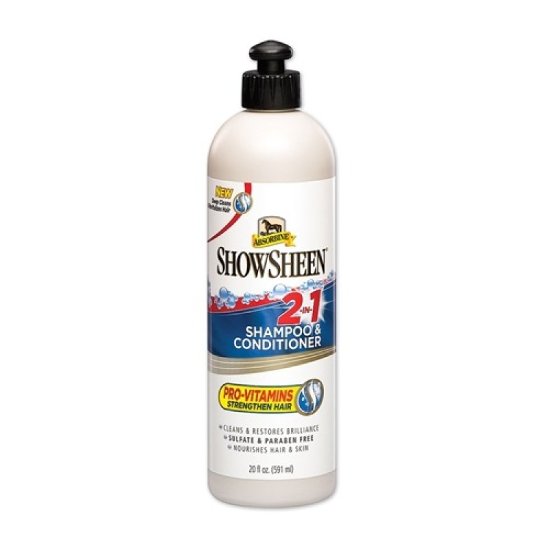 Шампунь-кондиціонер для коня 2 в 1 ShowSheen, Absorbine