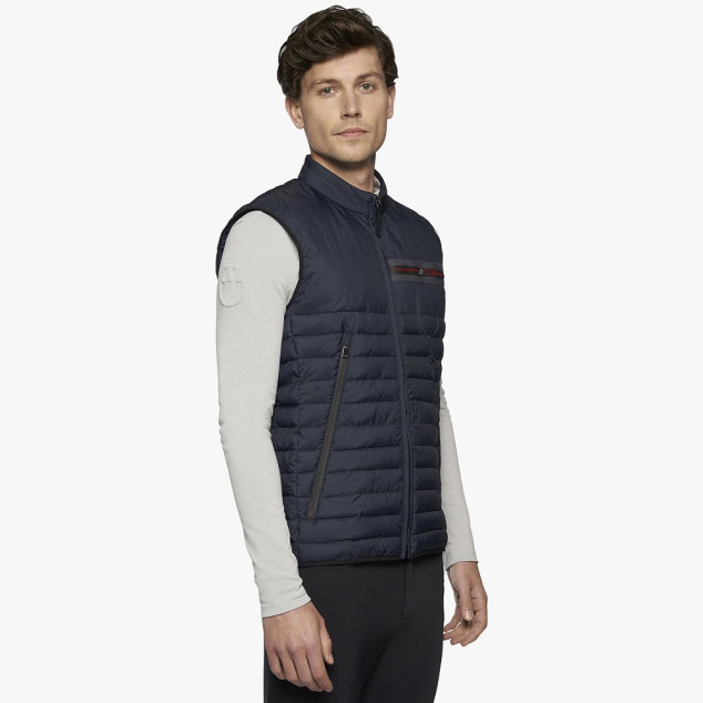 Жилет чоловічий CT Team Red Stripe Quilted, Cavalleria Toscana