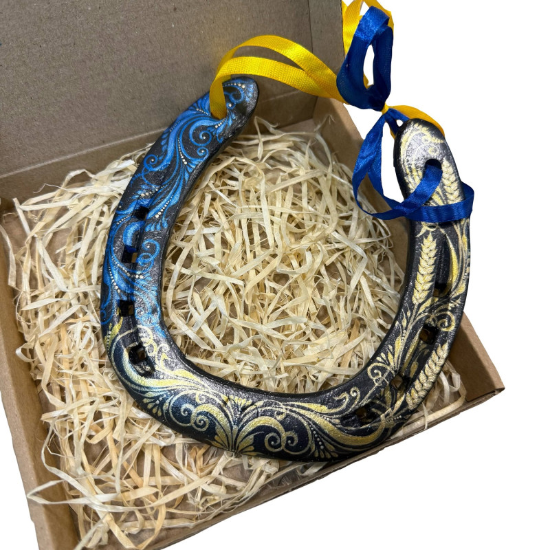 Сувенір Підкова ручний розпис, Happy Rider