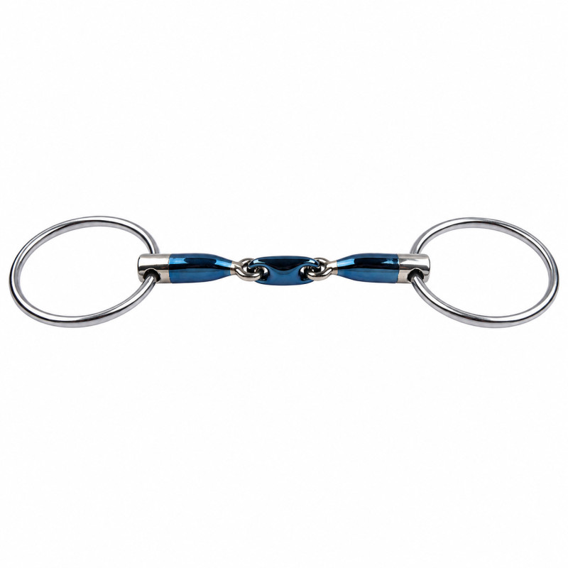 Трензель вісімка з вільними кільцями Sweet Iron Eliptical, Trust Equestrian