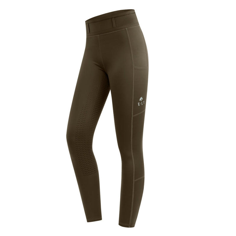Лосини зимові для верхової їзди з повною силіконовою леєю Ella, ELT