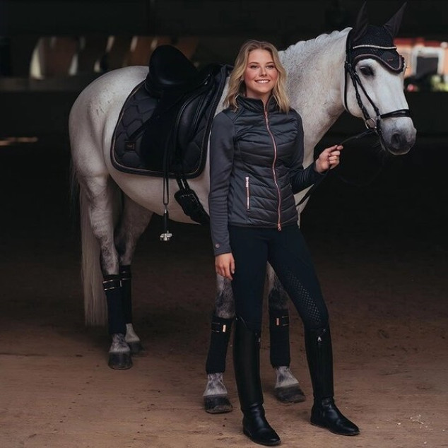 Бинты для ног лошади флисовые 4 шт Dark Sky, Equestrian Stockholm