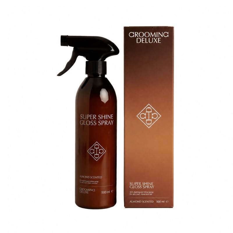 Кондиціонер для блиску вовни коня, гриви та хвоста Super Shine Gloss, Grooming Deluxe