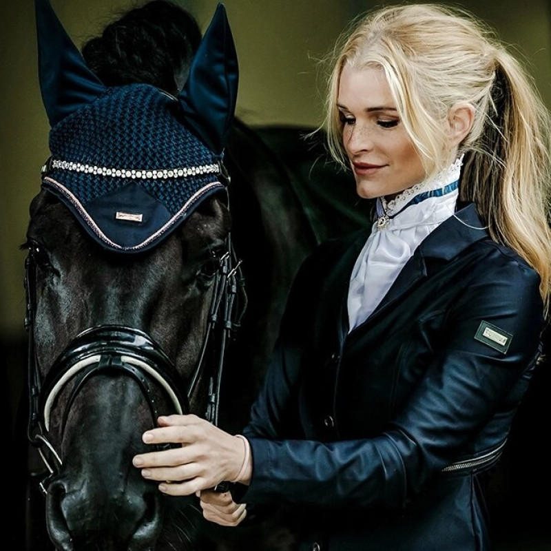Пластрон для змагань з кінного спорту Monaco Blue, Equestrian Stockholm