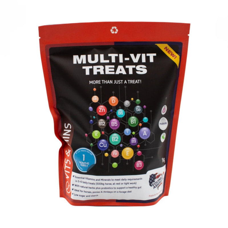 Лакомства для лошади Multi-Vit Treats, Equine America