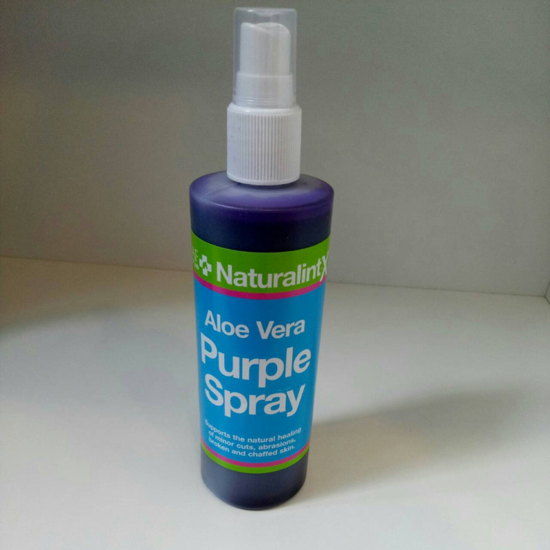 Спрей фіолетовий від дрібних порізів, тріщин, потертостей, садна Purple Spray, NAF