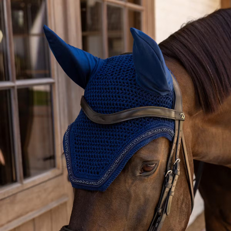 Вушка для коня Velvet Mini Pearls, Kentucky