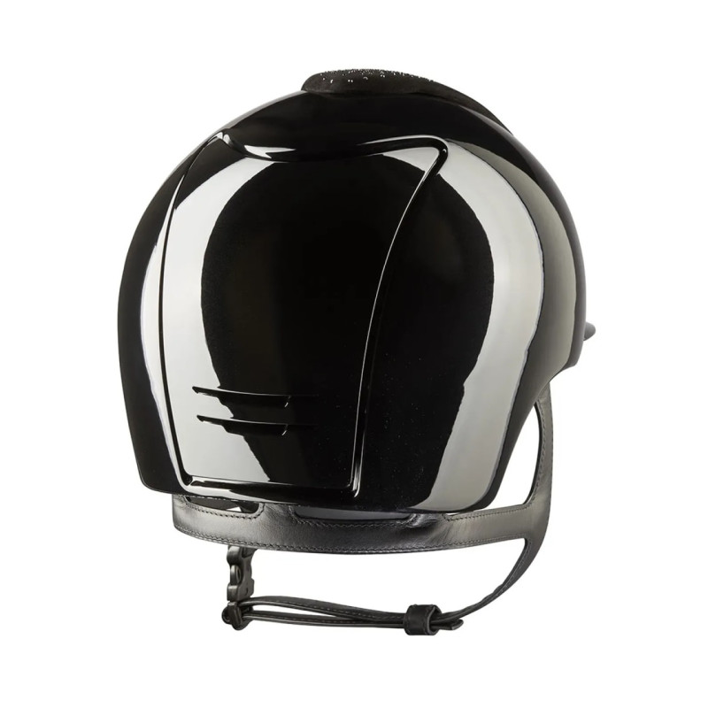 Шлем для верховой езды с широким козырьком Cromo 2.0 Polish Cristall Swarovski, KEP Italia