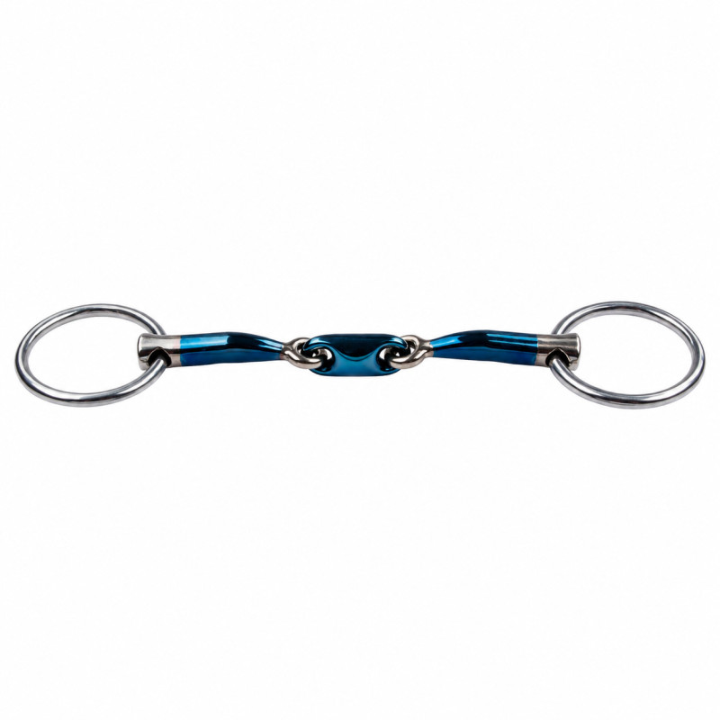 Трензель восьмерка со свободными кольцами Sweet Iron Loose Ring Eliptical, Trust Equestrian
