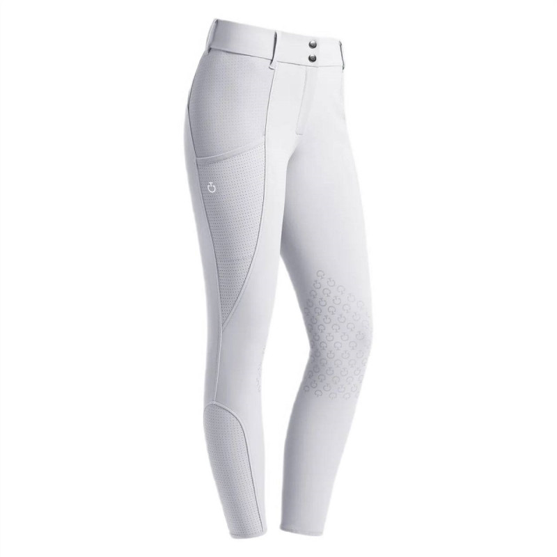 Бриджи женские для верховой езды с коленной силиконовой леей CT Perforated, Cavalleria Toscana