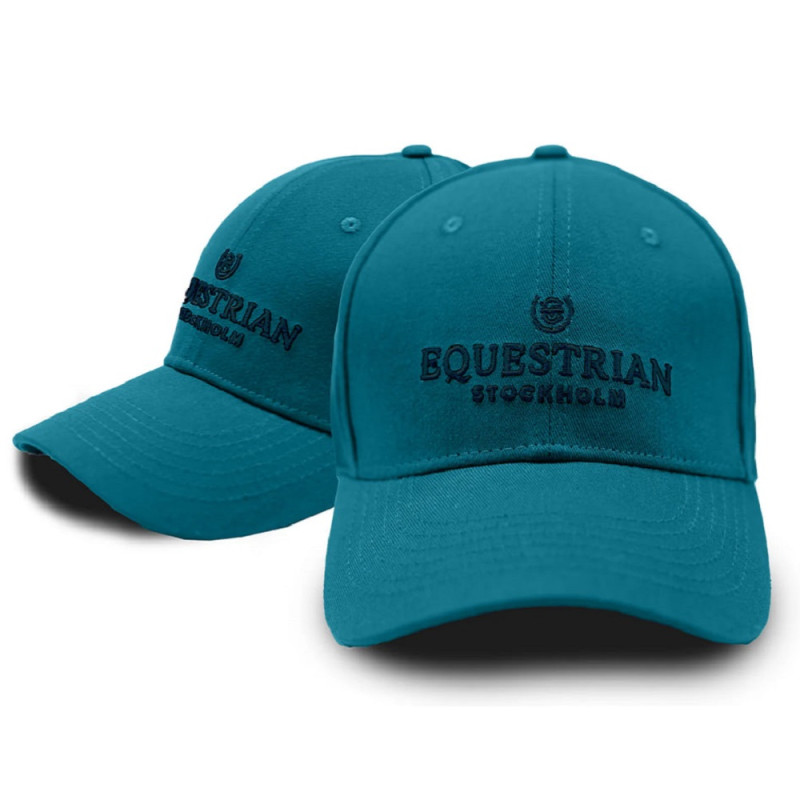 Бейсболка Teal Blue, Equestrian Stockholm