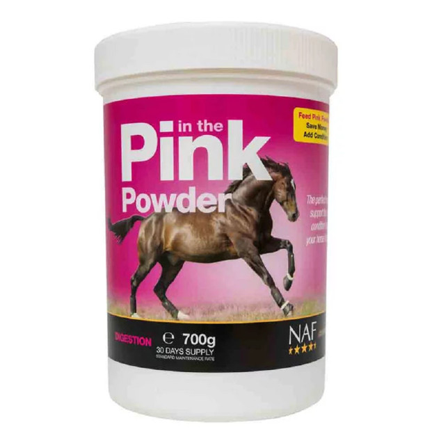 Підживлення для коня комплексне, концентроване, для травлення Pink Powder, 700 г, NAF 5Stars