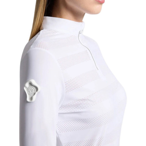 Футболка жіноча тренувальна з довгим рукавом Perforated Jersey L/S, Cavalleria Toscana
