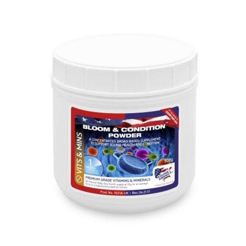 Добавка витаминно-минеральная для лошади Bloom and Condition, Equine America