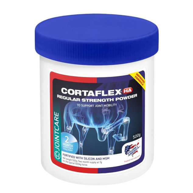 Добавка для здоров'я та гнучкості суглобів коня Cortaflex HA Powder, Equine America