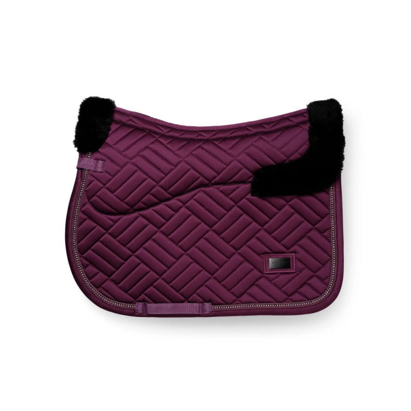 Вальтрап Vegan Fur Crystal Mauve Wine, Equestrian Stockholm