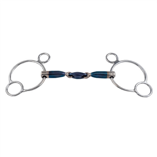 Трензель восьмерка олимпийский со сладким звеном Sweet Iron 2,5 Ring, Trust Equestrian