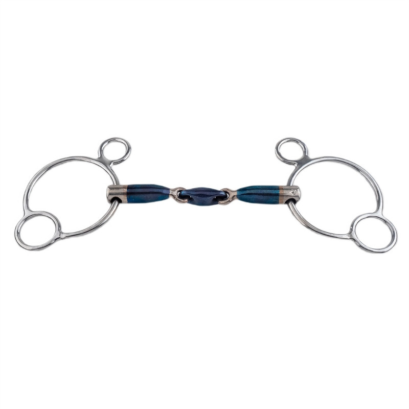 Трензель вісімка олімпійський із солодкою ланкою Sweet Iron 2,5 Ring, Trust Equestrian