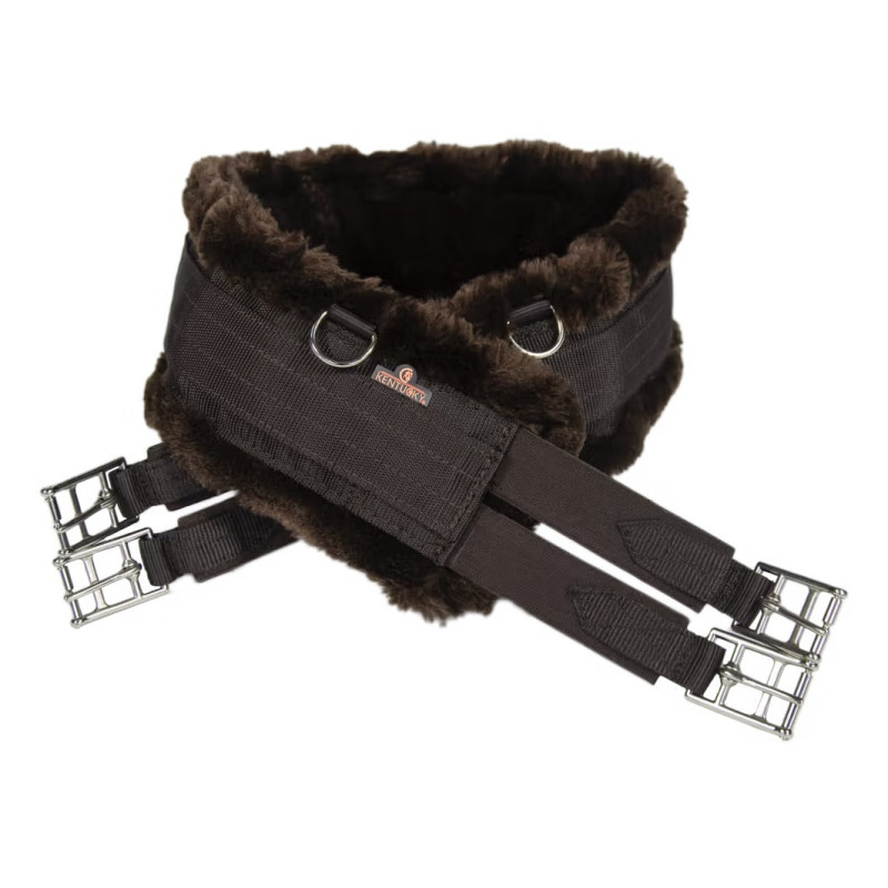 Подпруга конкурная с эластичными концами Sheepskin Girth, Kentucky