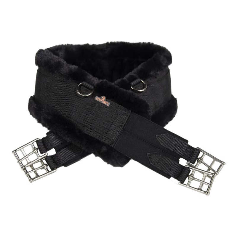Подпруга конкурная с эластичными концами Sheepskin Girth, Kentucky