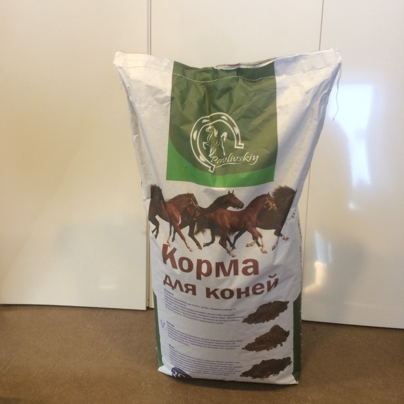 Корм гранульований для коня Антистрес Anti Stres, Павловський