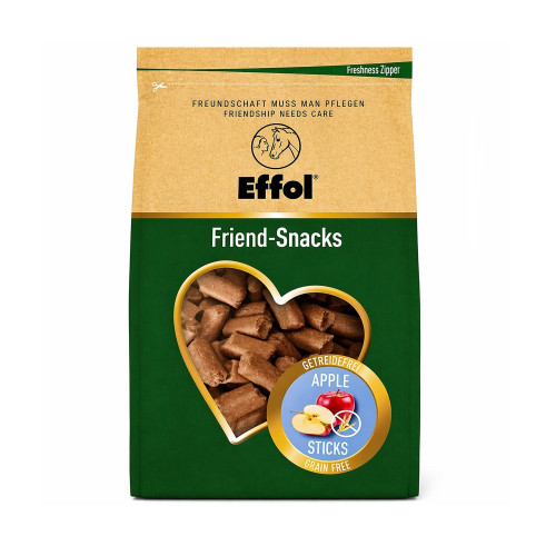 Лакомство для лошади со вкусом яблока без глютена Friend-Snacks Apple Sticks grainfree, Effol
