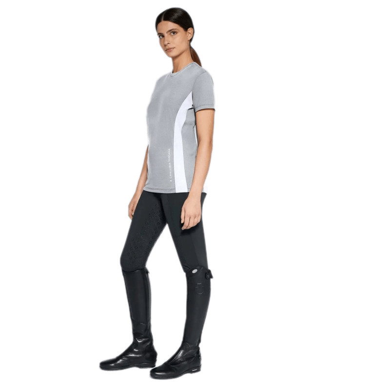 Футболка жіноча з коротким рукавом Jersey Mesh T-Shirt, Cavalleria Toscana