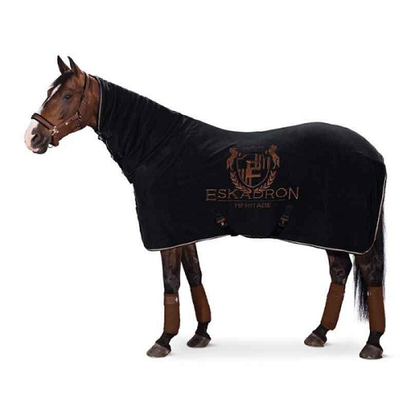Попона флісова з капором Fleece Stripe Heritage, Eskadron