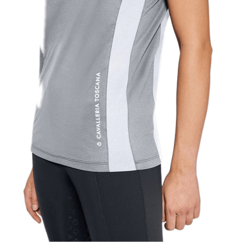 Футболка жіноча з коротким рукавом Jersey Mesh T-Shirt, Cavalleria Toscana