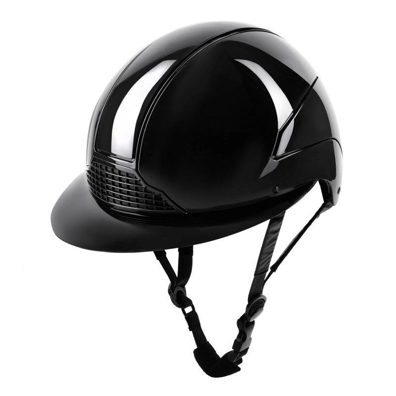 Шлем для верховой езды с широким козырьком H24 Lady Glossy, Swing