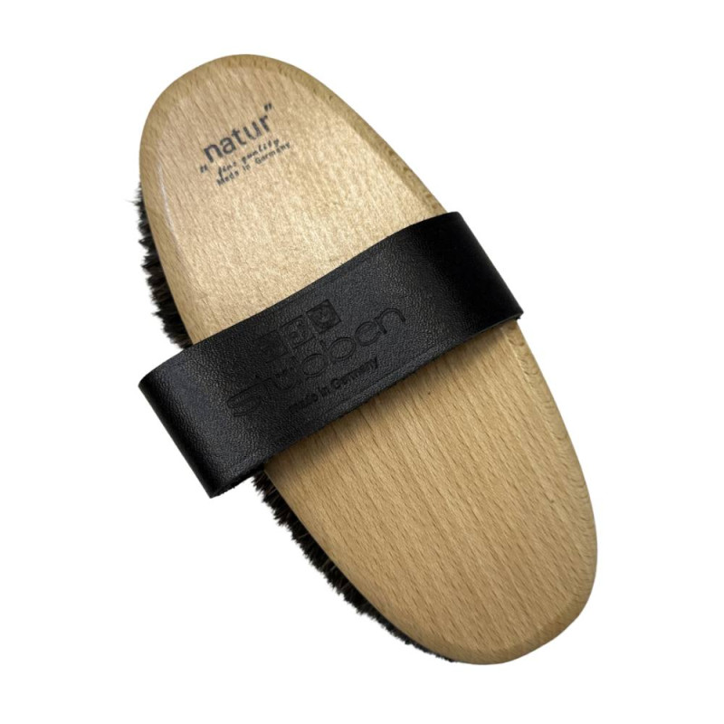 Щітка для догляду за конем під чоловічу рукуі Wooden, Stübben
