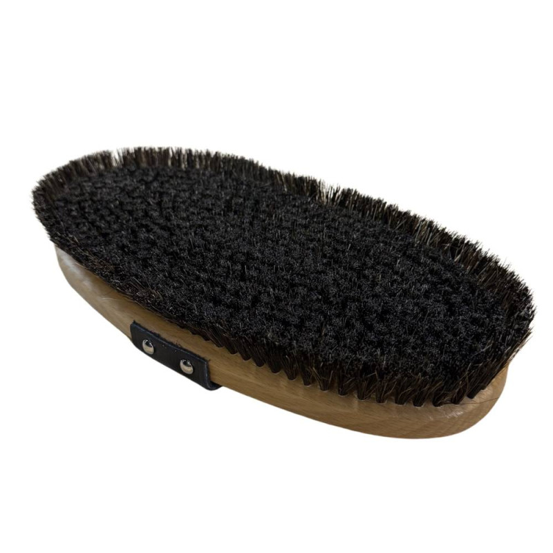 Щітка для догляду за конем під чоловічу рукуі Wooden, Stübben
