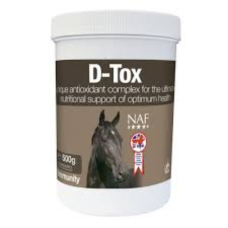 Антиоксидантний комплекс для імунітету коня D-Tox, NAF 5 Stars