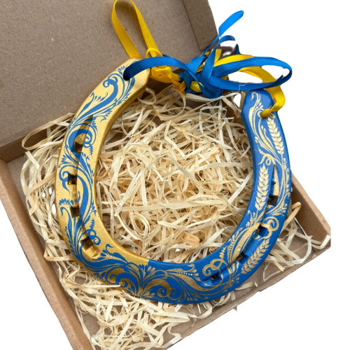 Сувенір Підкова ручний розпис, Happy Rider