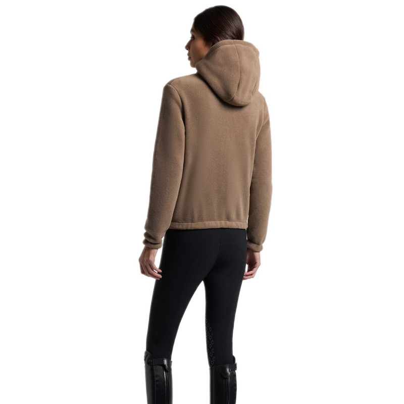 Толстовка женская CT Fleece Zip Hoodie, Cavalleria Toscana