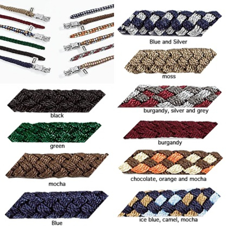 Чомбур з безпечним карабіном Durasoft Nickel Coated, Eskadron
