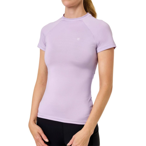 Футболка женская тренировочная с коротким рукавом Lavender, Equestrian Stockholm