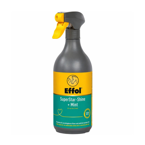 Кондиціонер для блиску вовни коня з свіжаючим м’ятним ефектом SuperStar-Shine Mint, Effol