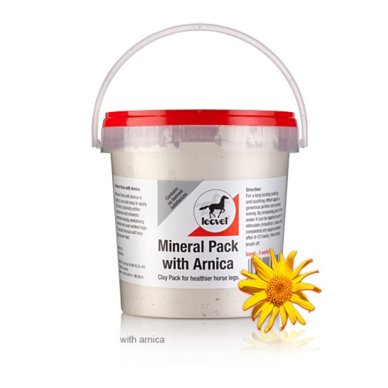 Глина для коня з арнікою Mineral Pack with Arnica, Leovet