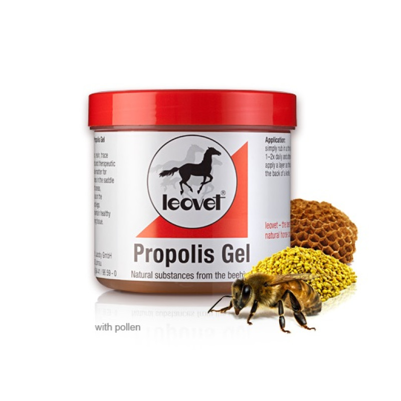 Гель для коня з прополісом від потертостей Propolis Gel, Leovet