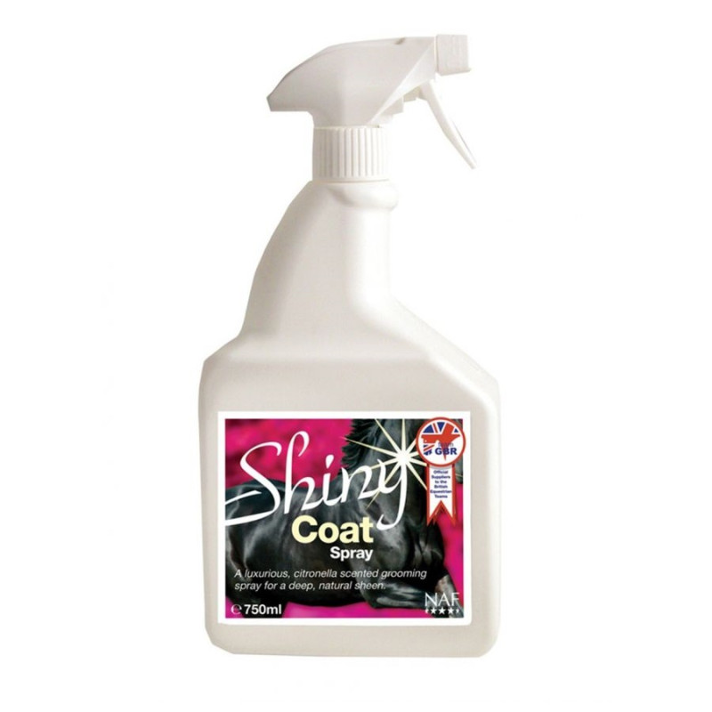 Спрей для блиску вовни коня Shiny Coat, NAF 5 Stars