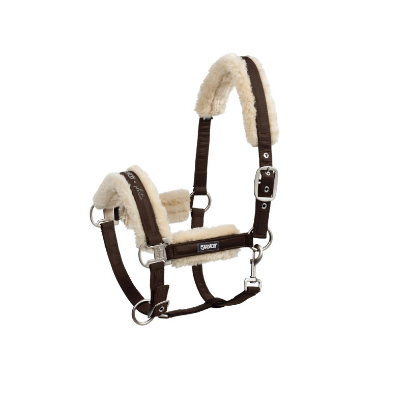 Недоуздок с мехом Fauxfur Pin-Buckle, Eskadron