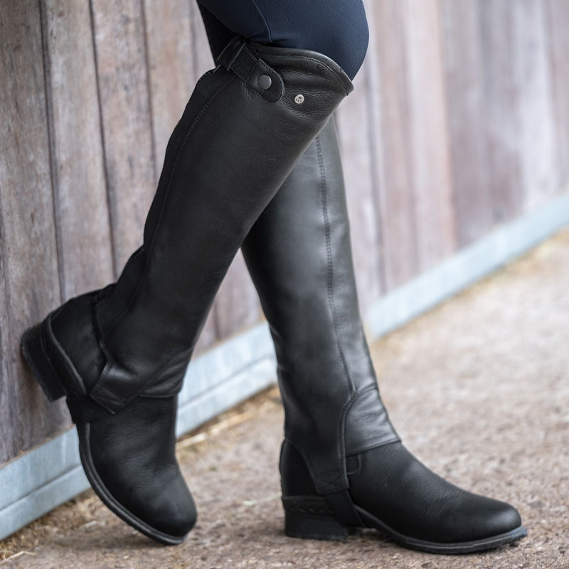 Краги для верхової їзди Classic Leather, ELT