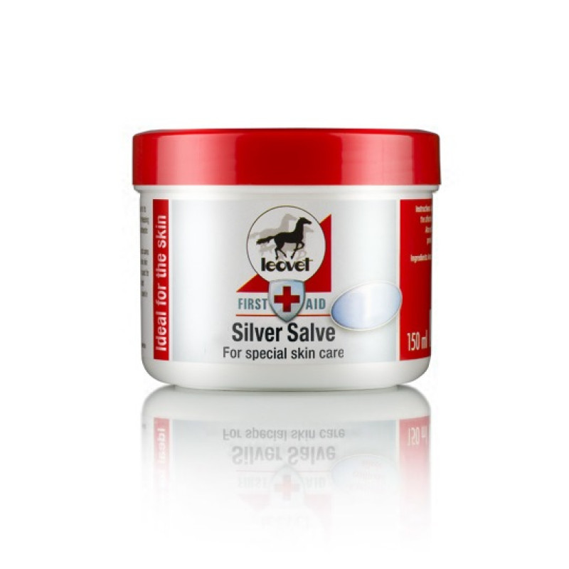 Мазь антисептическая для кожи лошади с коллоидным серебром Silver Salve, Leovet