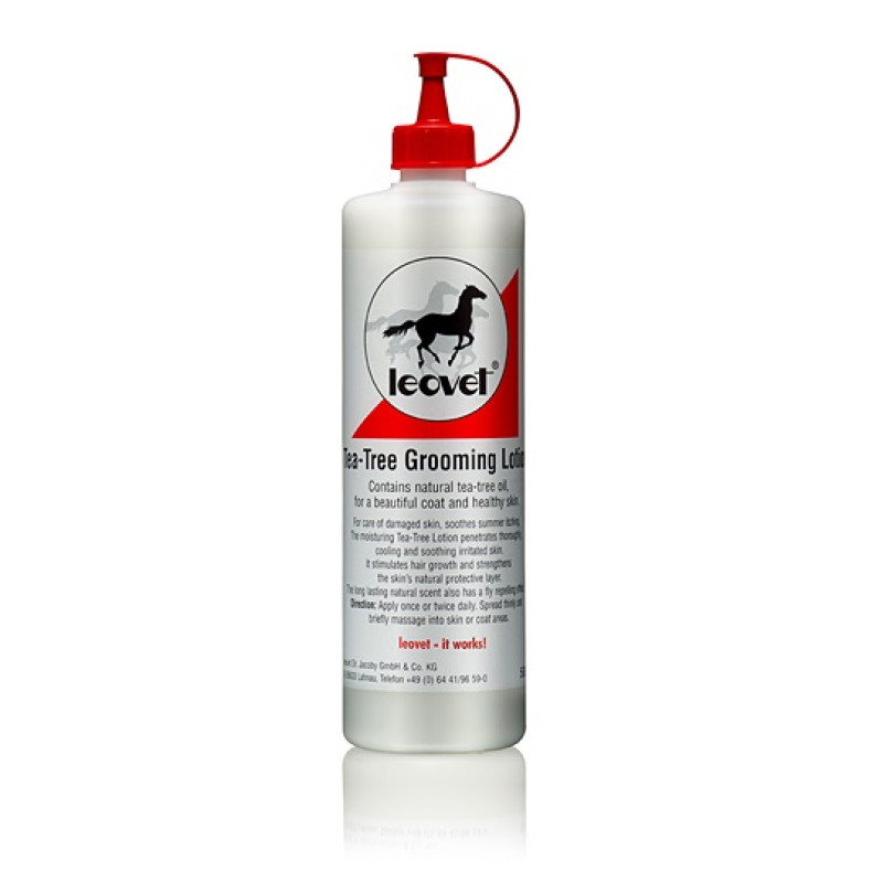 Лосьон с маслом чайного дерева для шерсти и кожи лошади Tea-Tree Grooming Lotion, Leovet