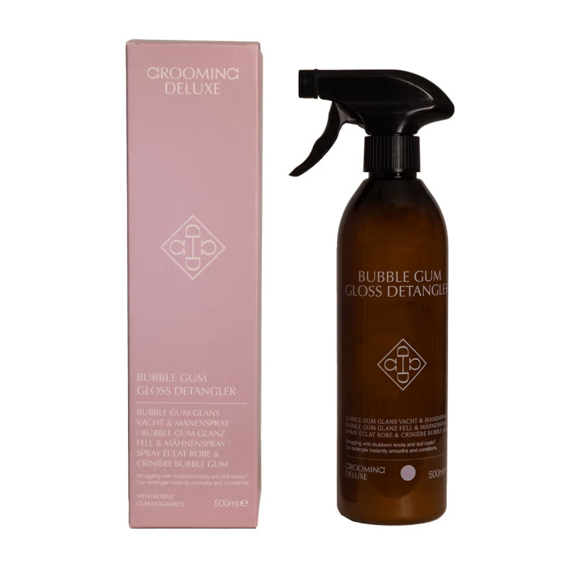 Кондиционер для блеска шерсти лошади с разглаживающим эффектом Bubble Gum Gloss, Grooming Deluxe